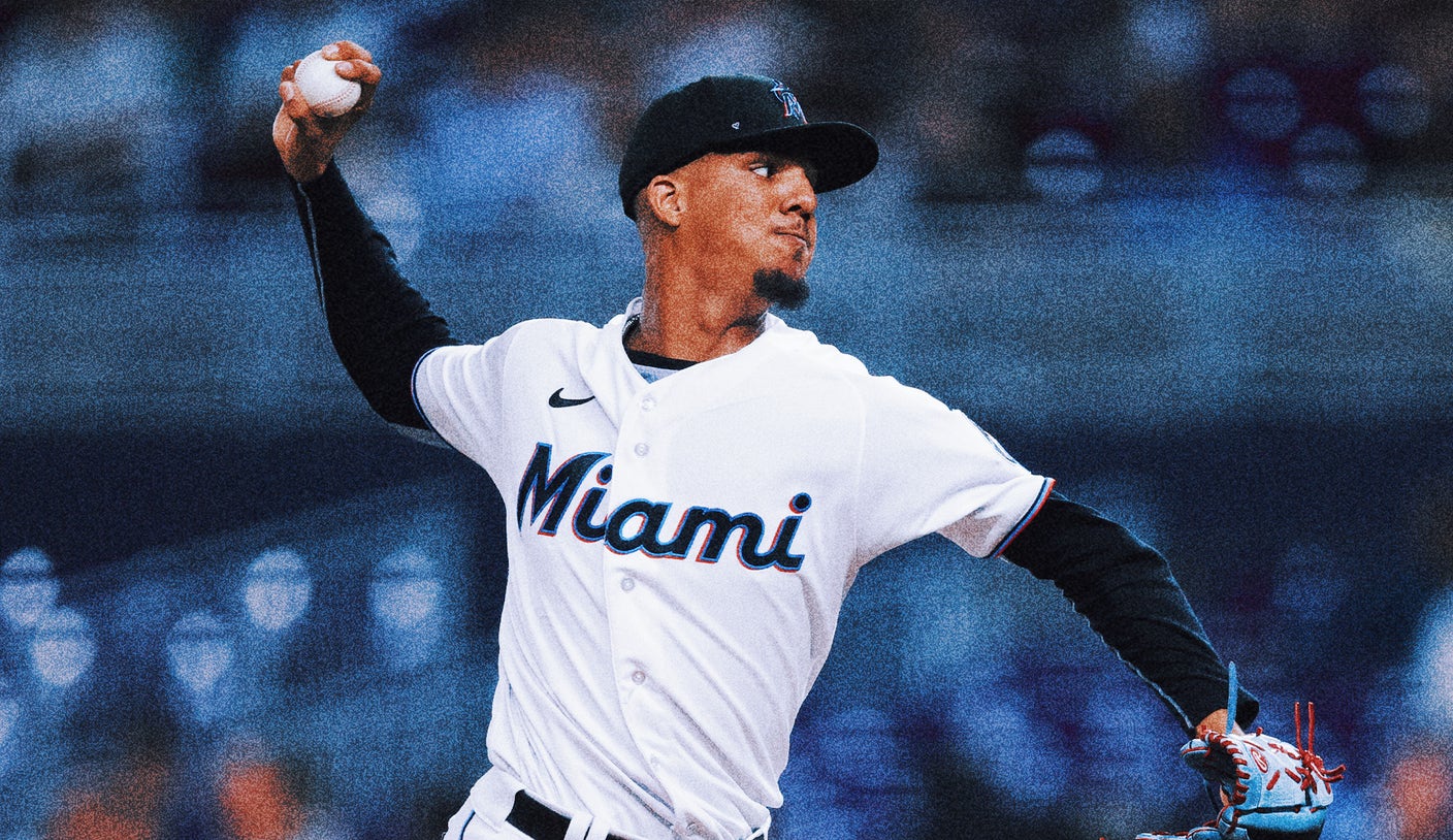 Everything about Eury Pérez seems impossible — including hitting against  the Marlins' rookie ace
