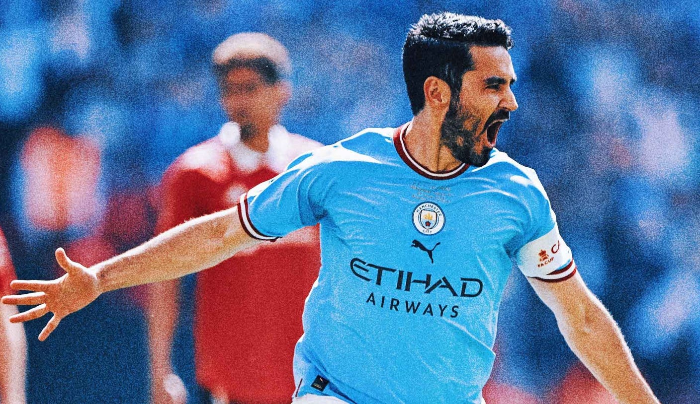 Man City’s Gundogan scores quickest FA Cup final goal in 2-1 victory over Man United