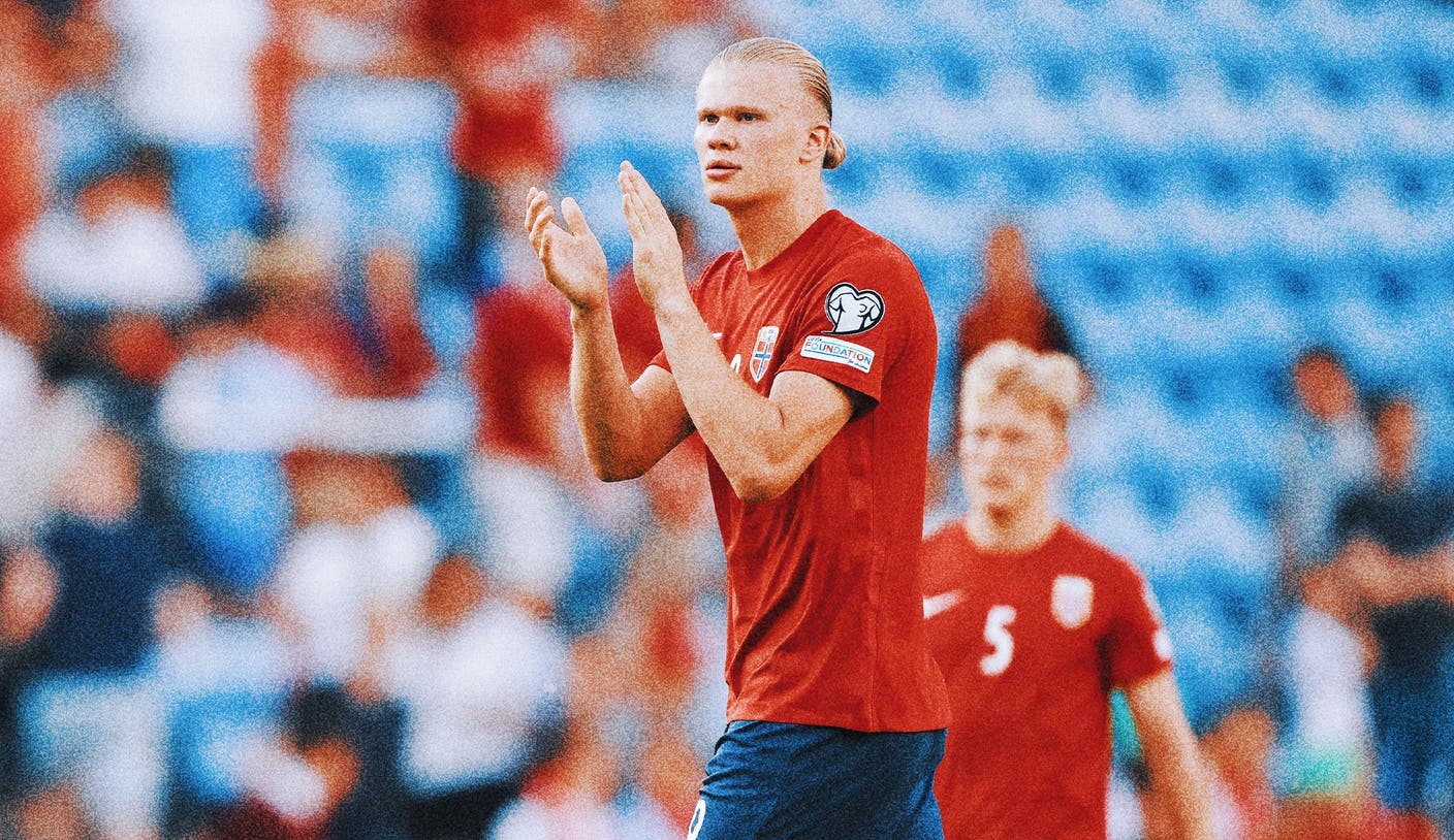 Erling Haaland scores but Norway loses to Scotland in Euro qualifying