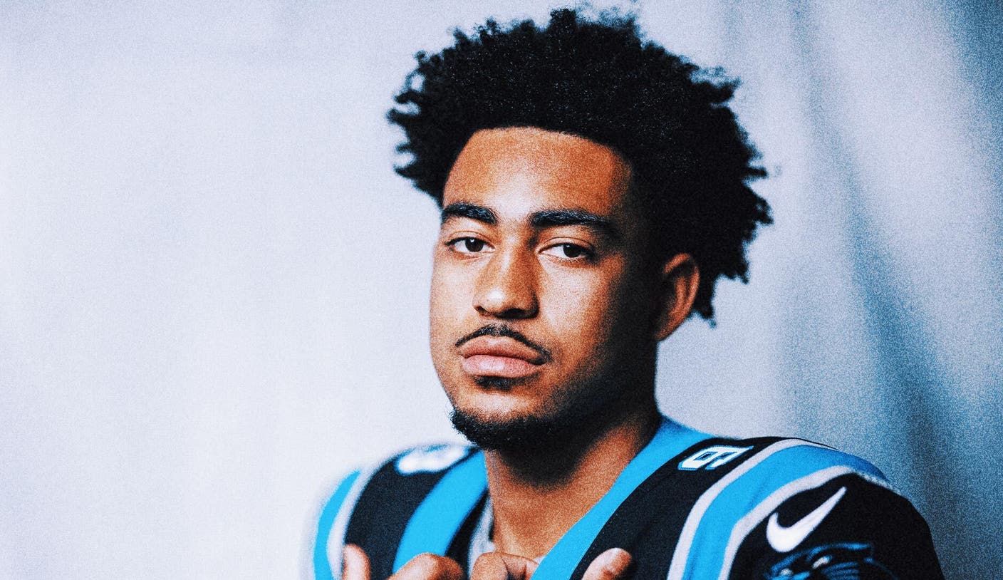 Bryce Young takes first-team QB reps at Panthers practice