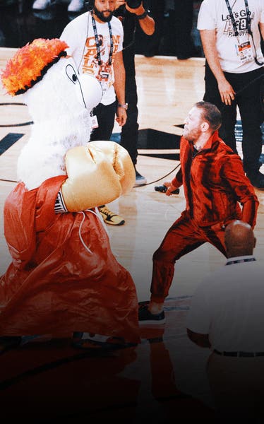 Miami Heat mascot Burnie lands in ER after Conor McGregor punch