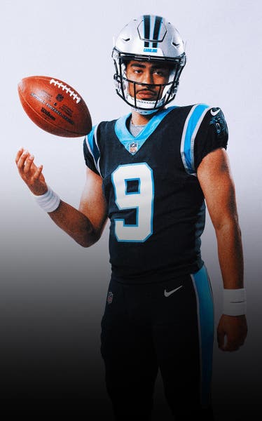 Bryce Young takes first-team QB reps at Panthers practice
