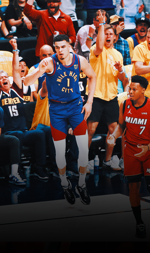 Nuggets pounce on weary Heat to win NBA Finals Game 1, 104-93