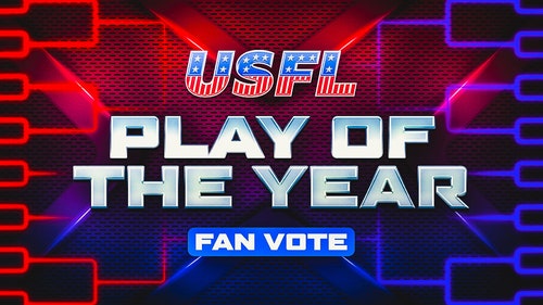 USFL Trending Image: FOX Sports' USFL Play of the Year Fan Vote: Elite Eight voting is live