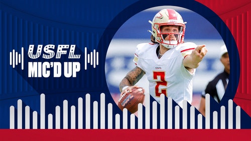 USFL Trending Image: Best USFL Week 10 mic'd up moments: 'In a crop top!'