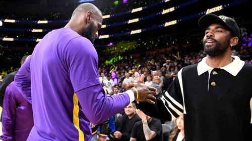 NBA trend picture: Kyrie Irving is reportedly recruiting LeBron James for the Dallas Mavericks
