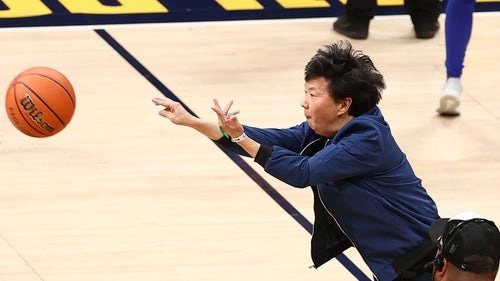 NBA Trending Image: Ken Jeong hilariously misses shots at half court during NBA Finals Game 1