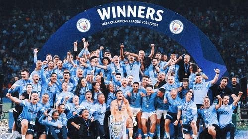 CHAMPIONS LEAGUE Trending Image: Manchester City wins first Champions League title, beats Inter Milan 1-0