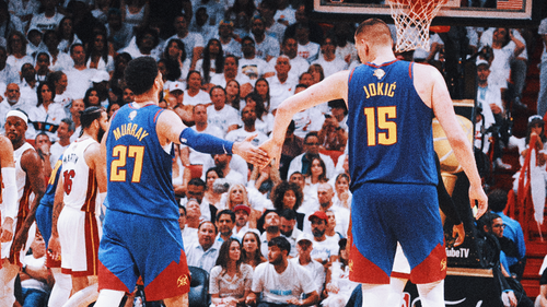 NBA FOTO MÁS GRANDE: Nikola Jokic y Jamal Murray utilizan la conexión sinfónica para combatir el calor