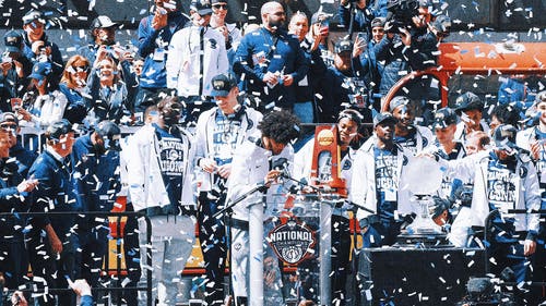 COLLEGE BASKETBALL Trending Image: UConn students expelled for vandalism after Huskies' NCAA championship win