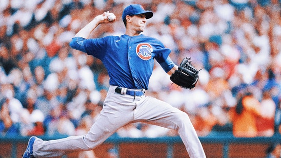 Cubs' Kyle Hendricks' no-hit bid ended by Haniger in 8th inning