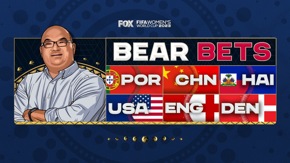 Portugal-USWNT, China-England predictions, picks by Chris 'The Bear' Fallica