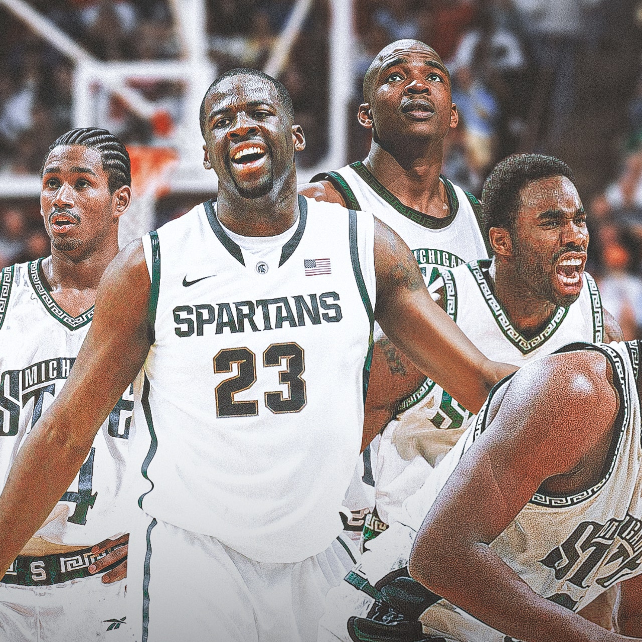 Draymond Green credits Michigan State Flintstones for his love