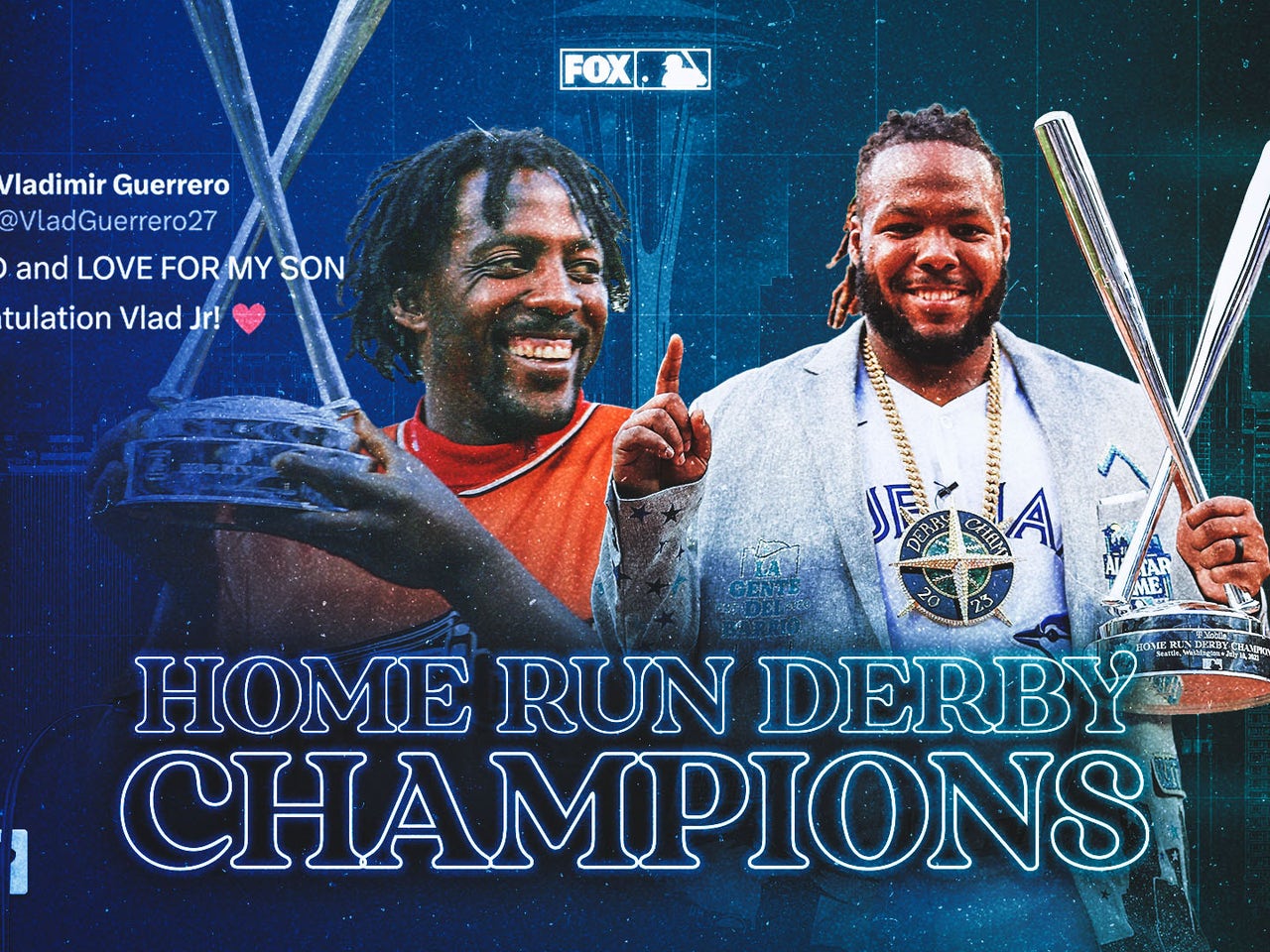 Home Run Derby: Vladimir Guerrero Jr. follows in father's footsteps to win