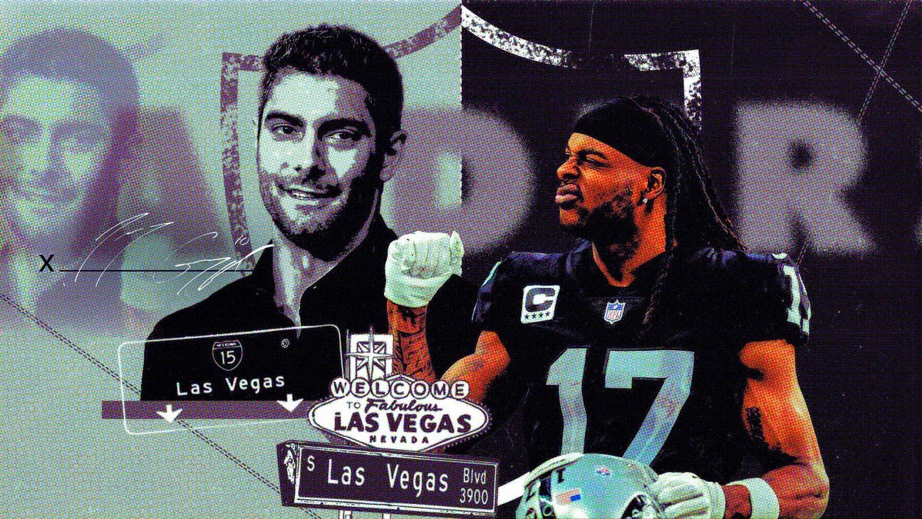 Raiders duo Jimmy Garoppolo, Davante Adams look to build chemistry in camp