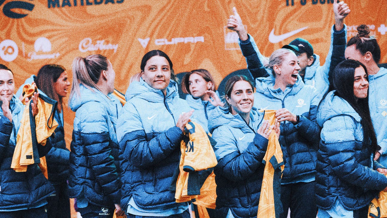 Cathy Freeman pays Matildas a surprise visit before Women's World Cup