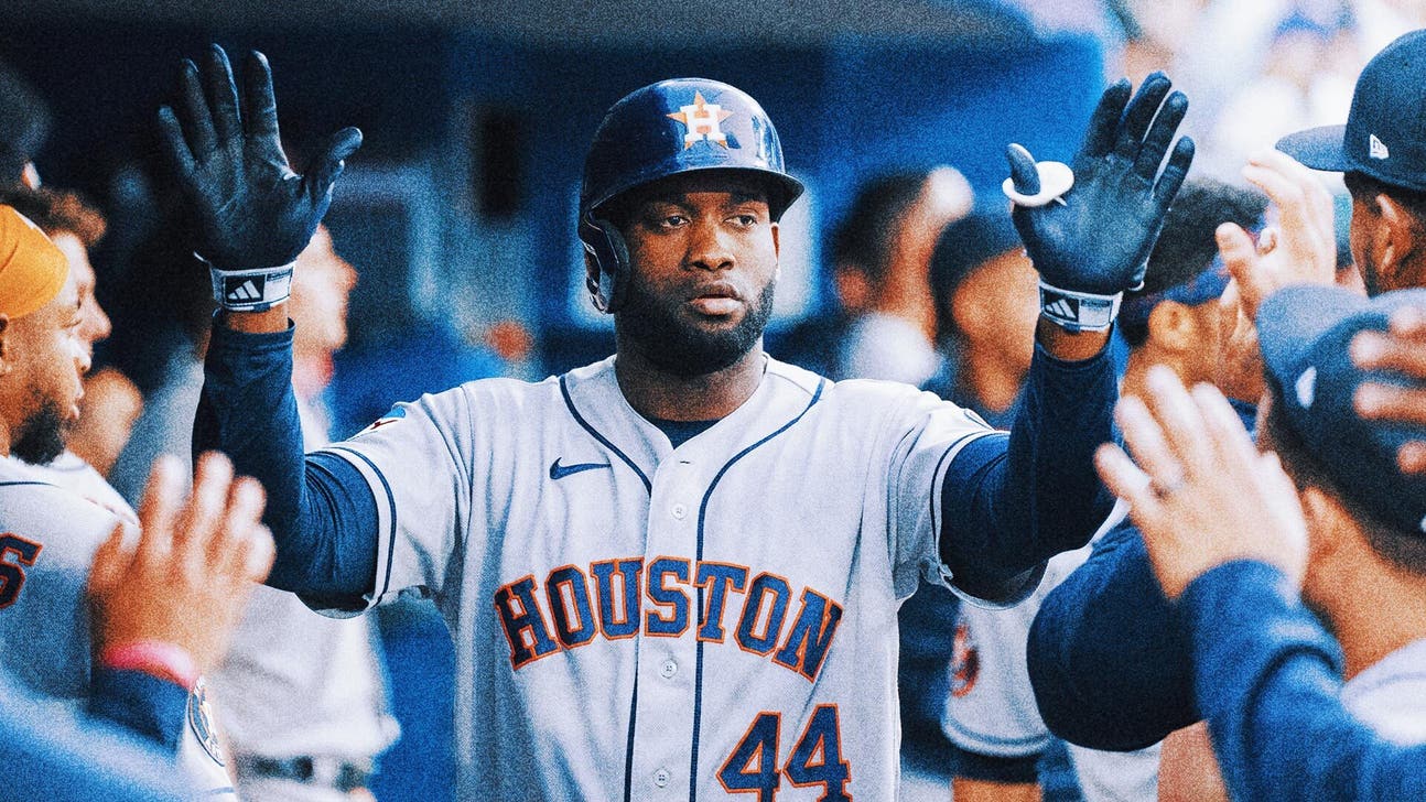 Injured Astros All-Star slugger Yordan Alvarez taking steps forward