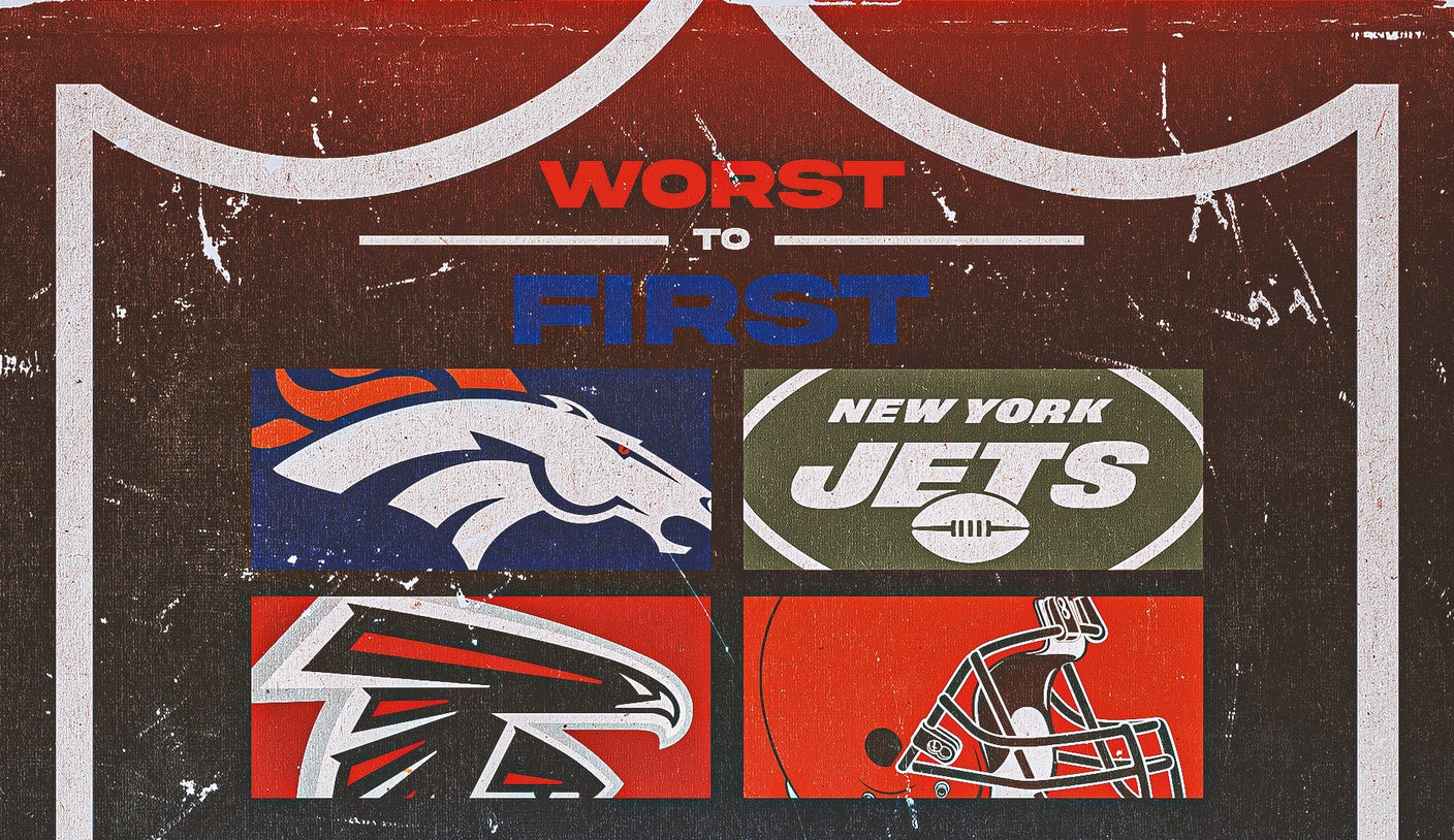 Which four NFL teams are destined to go from 'worst-to-first' this season?