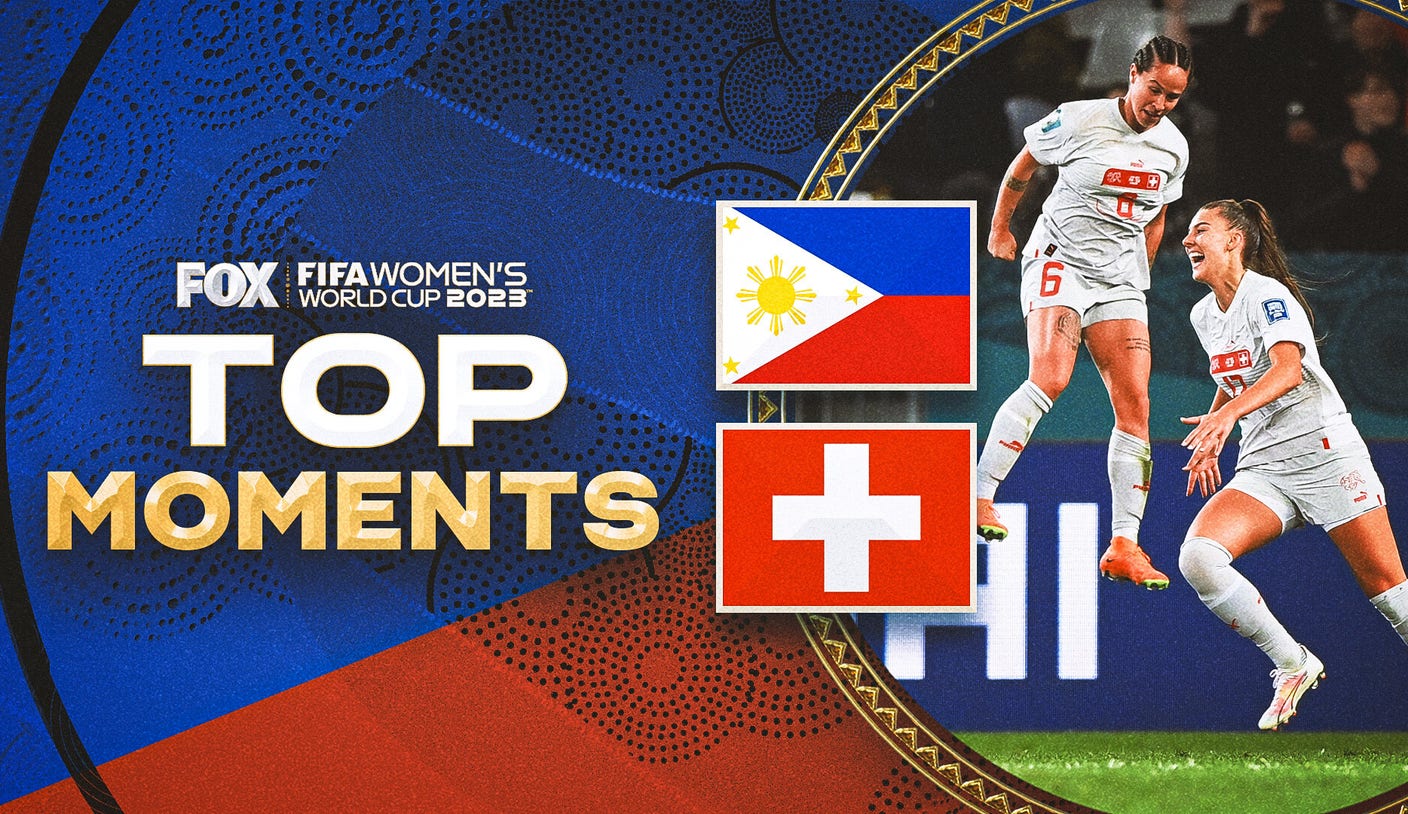 Womens World Cup 2023 highlights Switzerland tops Philippines, 2-0 FOX Sports