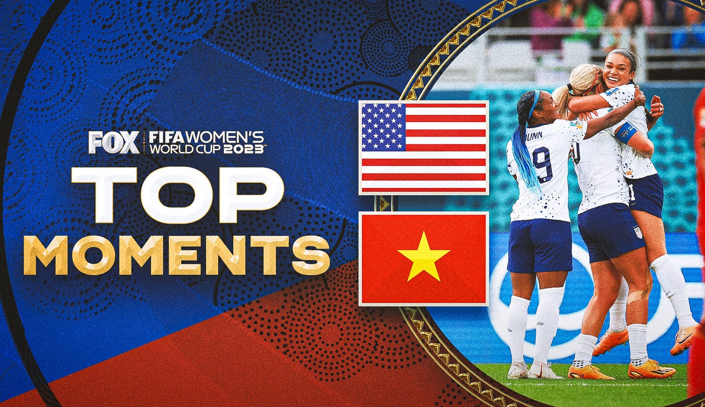 Womens World Cup 2023 highlights USWNT tops Vietnam, 3-0 FOX Sports