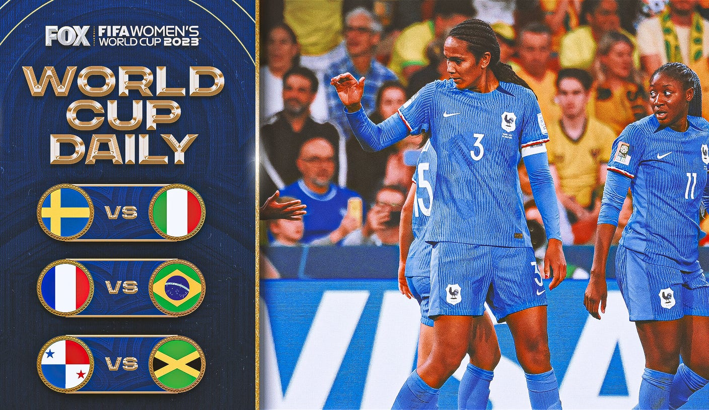 Womens World Cup Daily Sweden sends message; France bests Brazil FOX Sports