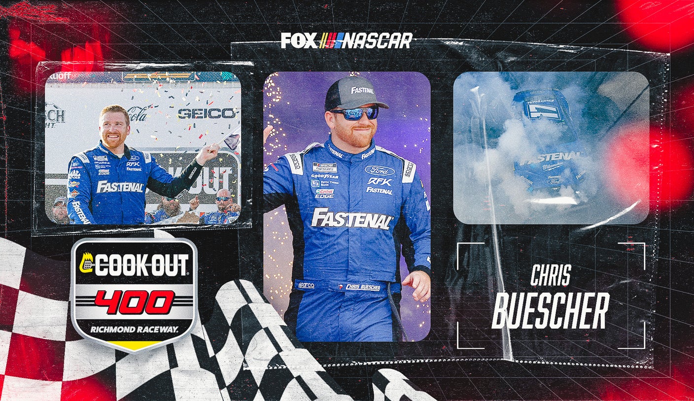NASCAR takeaways: Chris Buescher turns around Richmond narrative, clinches playoff berth