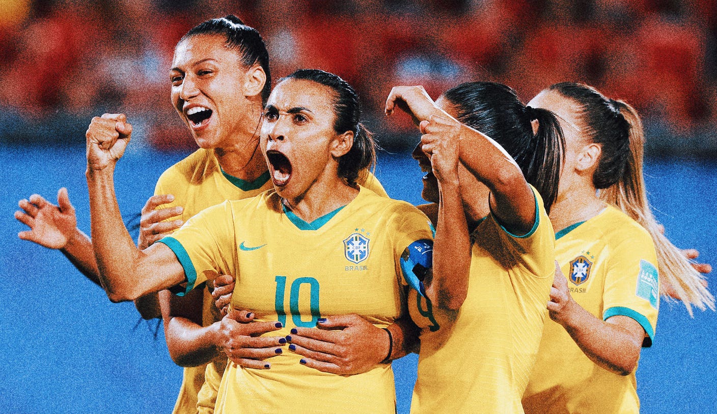 Brazil's Marta scored more World Cup goals than any woman or man