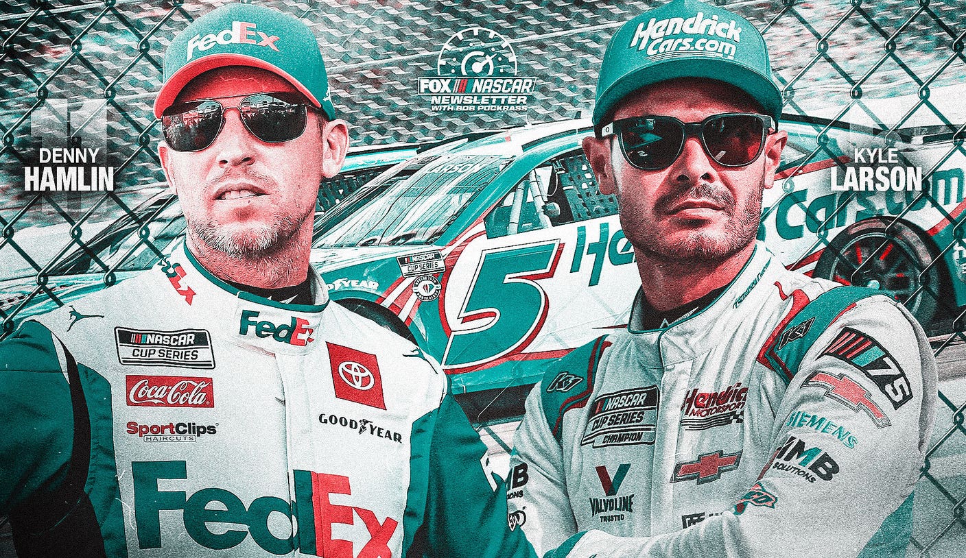 Denny Hamlin gets his record 7th victory at Pocono and 50th of his NASCAR Cup Series career