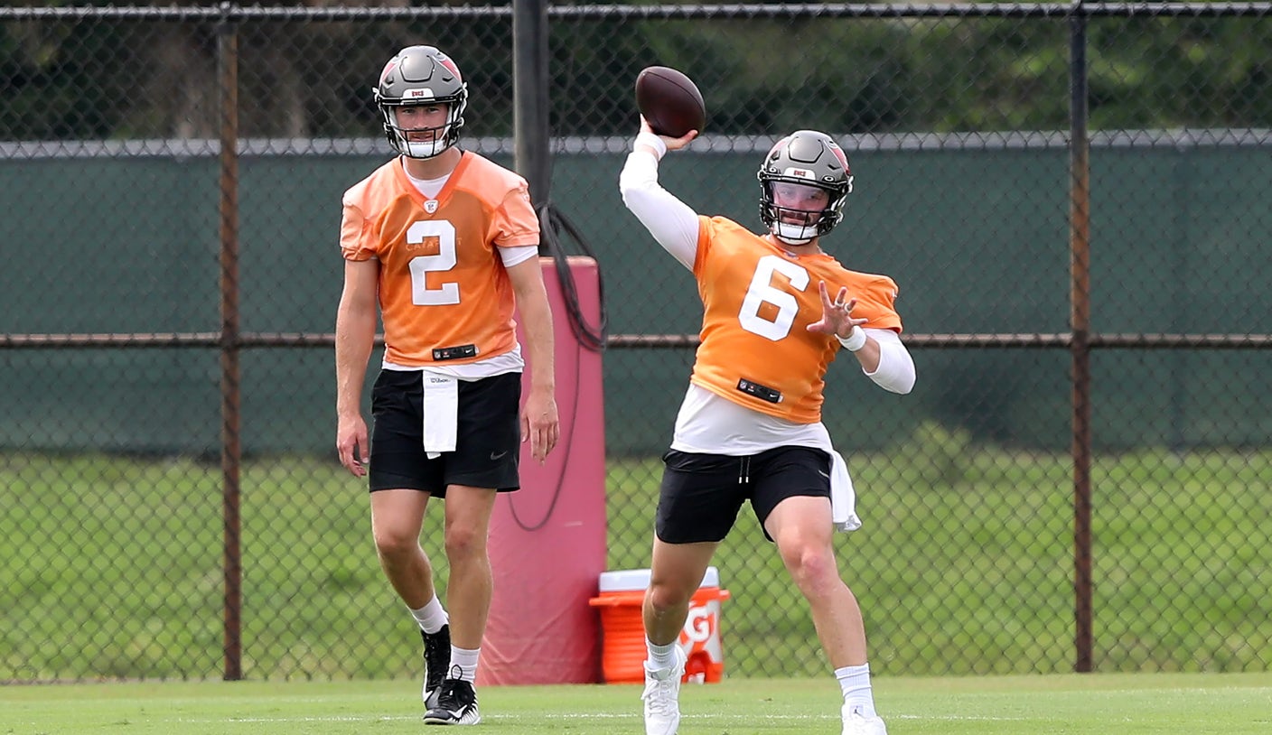 Baker Mayfield vs. Kyle Trask Bucs taking care to give both QBs a