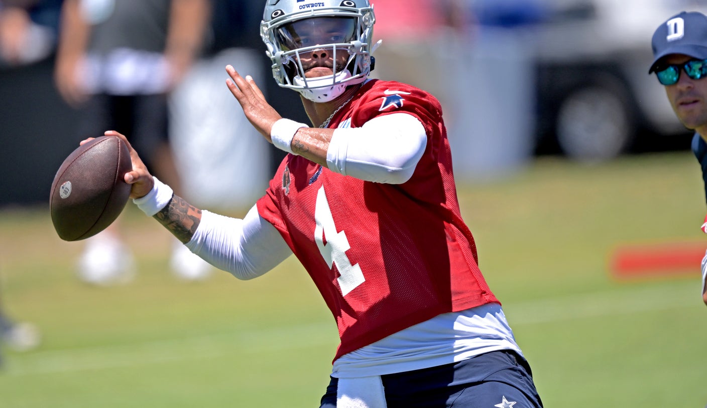 Dak Prescott undeterred by expectations, guarantees fewer interceptions