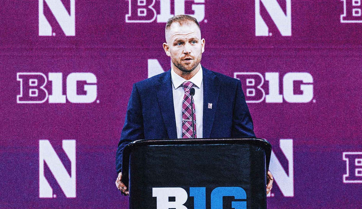 Northwestern interim coach alone at Big Ten media day as players skip event