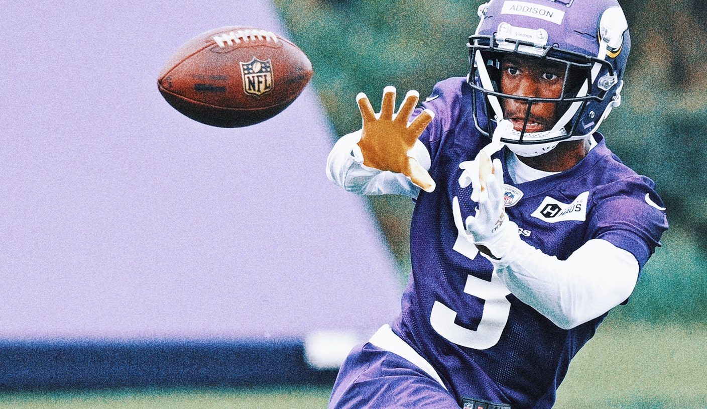 Apologetic Vikings rookie Addison starts with plenty to prove after speeding citation