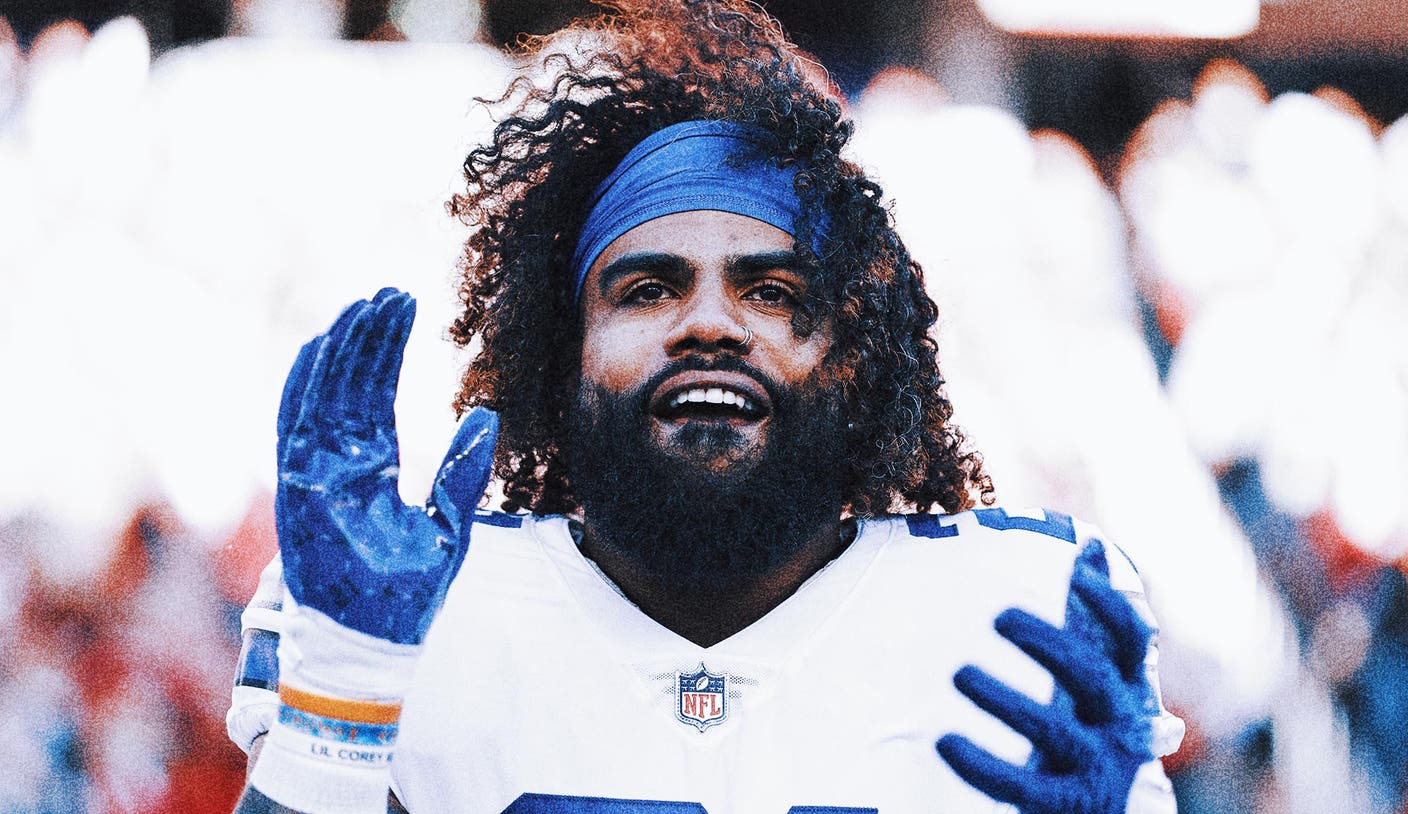 Ex-Cowboys RB Ezekiel Elliott visiting with the Patriots