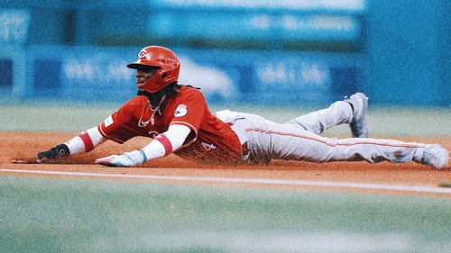 MLB Trending Image: Elly De La Cruz steals 2nd, 3rd and home in 2-pitch span against Brewers
