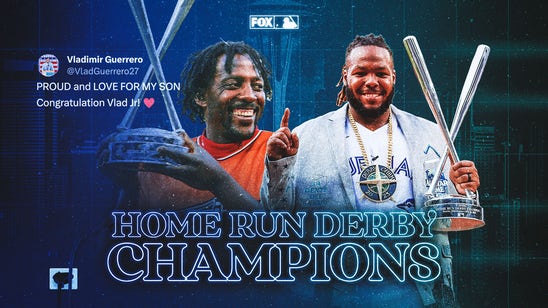 Vladimir Guerrero Jr. 'proud' to honor father with Home Run Derby crown