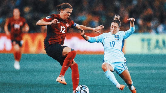 Canada's Christine Sinclair exits Women's World Cup after loss to Australia