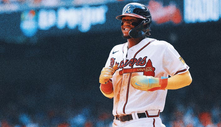 Braves star Ronald Acuña Jr. is first to hit 20 homers, steal 40 bases and  drive in 50 before break