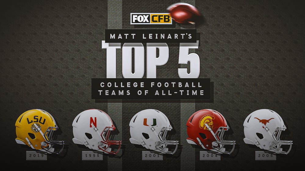 Matt Leinart ranks his top five college football teams of all time