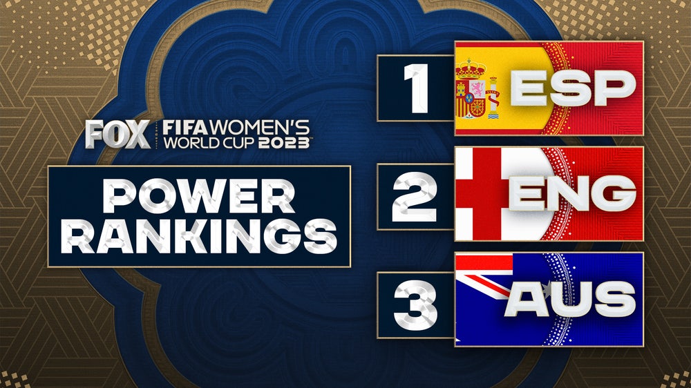 Women's World Cup power rankings: England moves up, but Spain stays No. 1