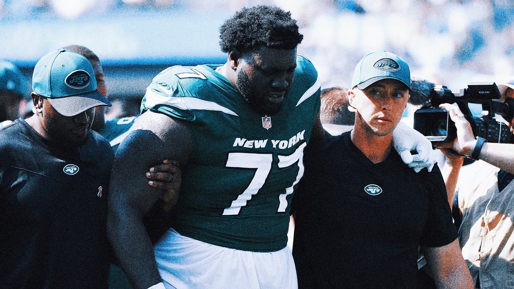 Mekhi Becton Gets Starting Nod at Right Tackle When Jets Take on Giants