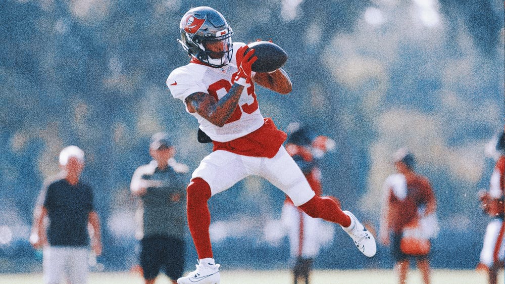 Bucs WR Deven Thompkins, 5-7 dan 151 pon, memiliki satu keunggulan besar di lapangan