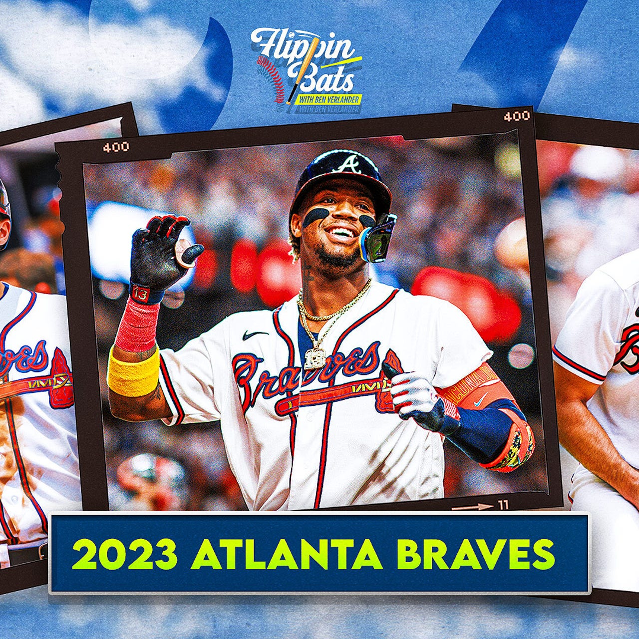 2023 NL East Division Champions Atlanta Braves 6 Straight Baseball