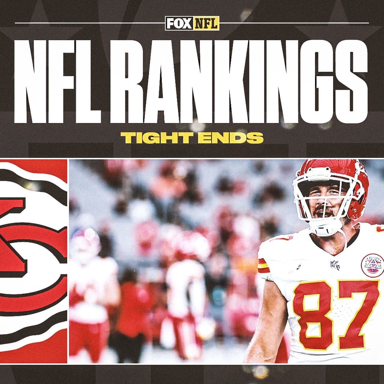 2023 Tight End rankings Chiefs Travis Kelce unanimous leader of top 10 in NFL FOX Sports