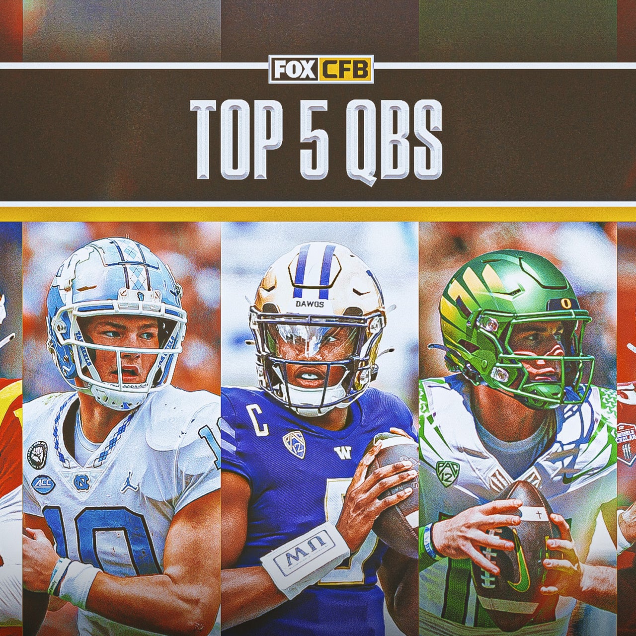 Top 5 quarterbacks for the 2023 college football season