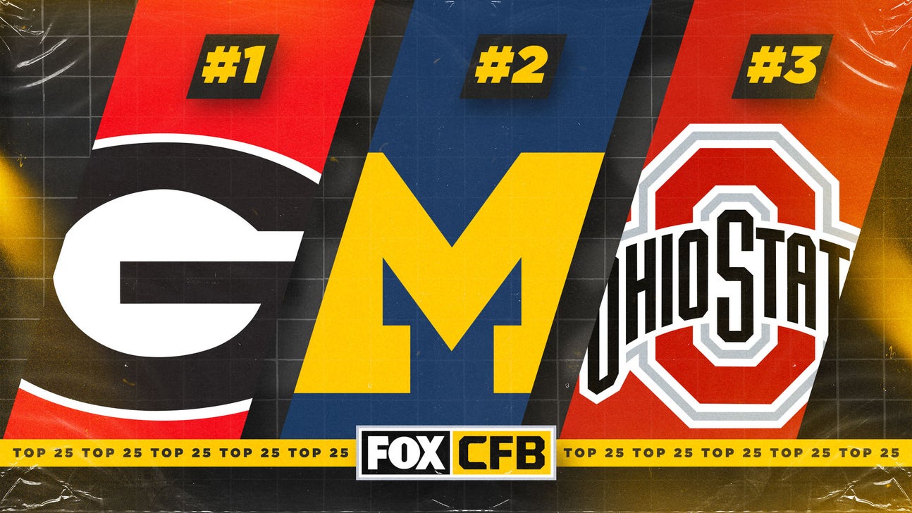 AP preseason Top 25 poll: Georgia earns No. 1 spot; Michigan at No. 2