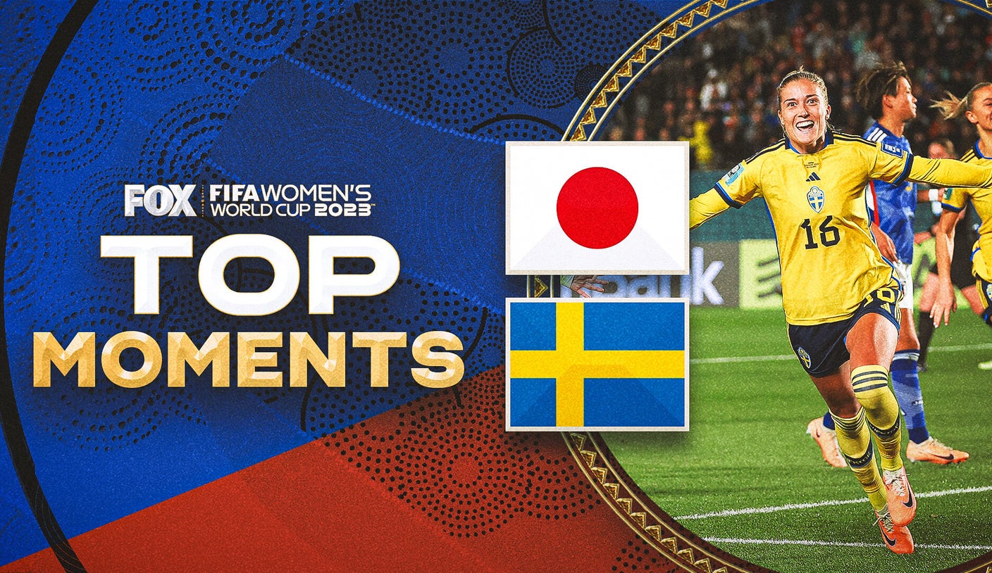 Japan vs Sweden Highlights: Sweden win 2-1 to reach semi-finals
