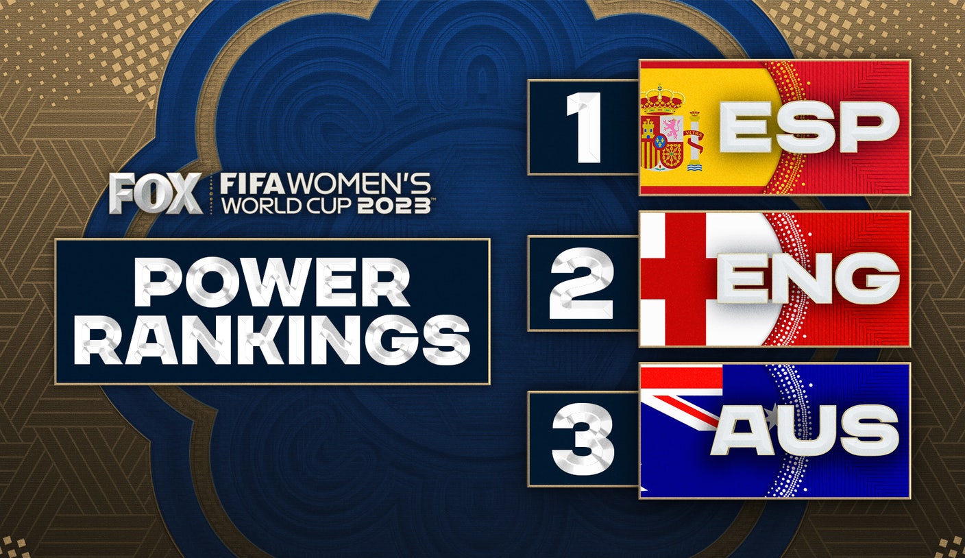 Womens World Cup power rankings England moves up, but Spain stays No