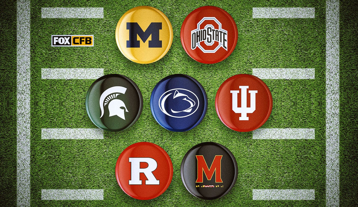 Michigan, Ohio State, Penn State headline college football’s best division