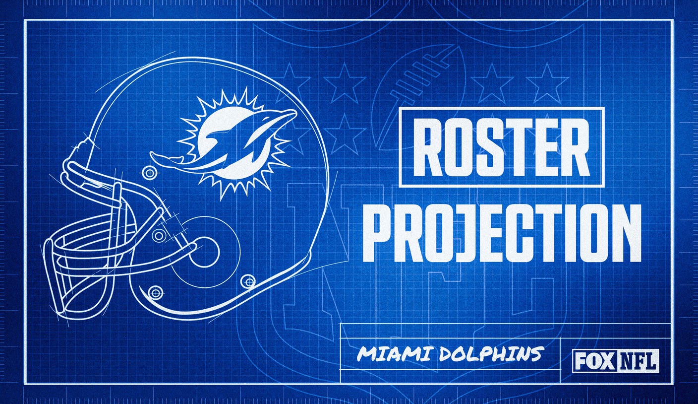 Miami Dolphins 53Man Roster Projection Talent Abounds at Wide