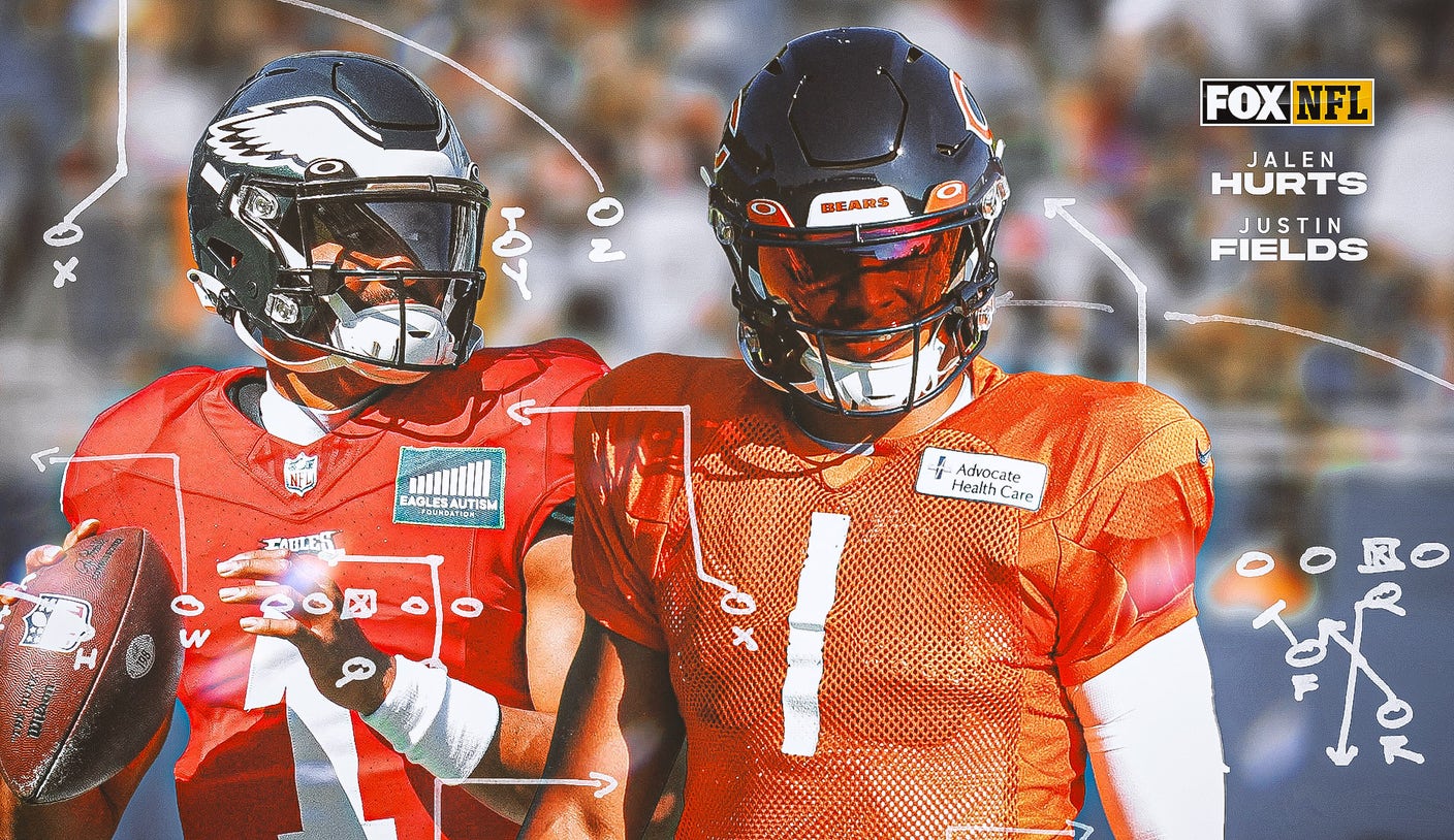 Justin Fields continues to draw comparisons to Jalen Hurts, but are they valid? Justin Fields continues to draw comparisons to Jalen Hurts, but are they valid?